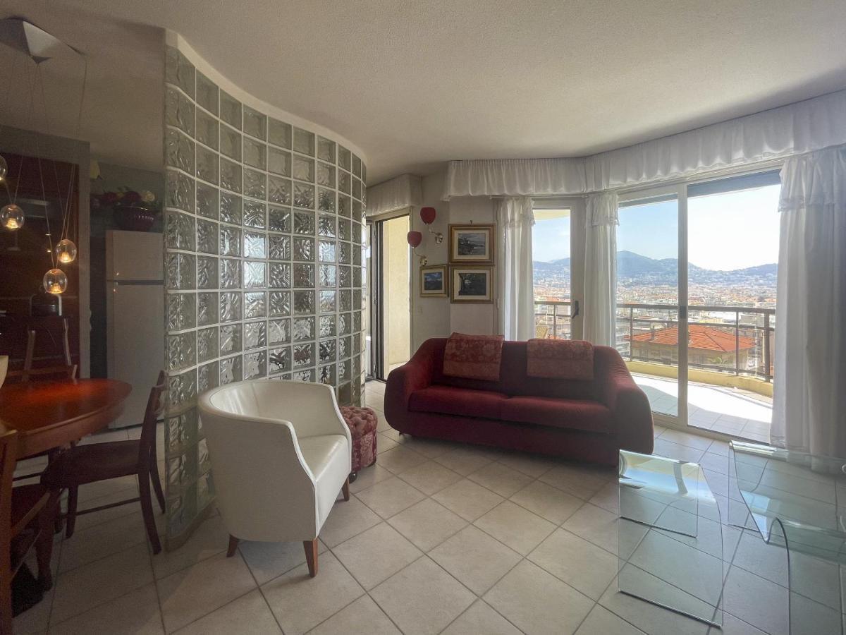 La Dolce Vita 5 Pers Parking Terrazza Apartman Nizza Kültér fotó